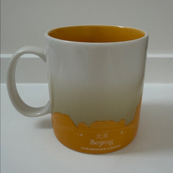 Starbucks Beijing Mug - Vibrant Yellow and White - Picture 4 of 7
